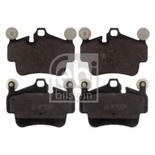 Febi Rear Brake Pad Set 86.1mm