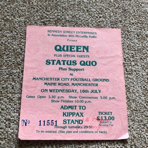 Queen ticket maine - queen,