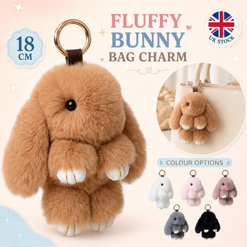 Fluffy bunny rabbit - rabbit, plush
