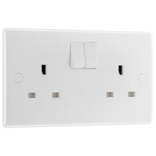 BG Electrical Double Switched