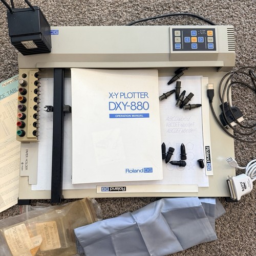 Roland dxy 880 - roland, plotter
