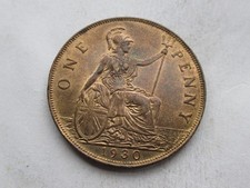 1930 George V Penny Nice Collectable Condition 1d