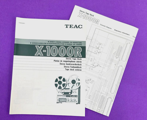 Vintage teac 1000r reel - teac, x-1000r