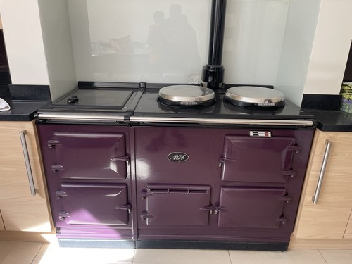 Aga gas fired cooker oven - gas-fired,