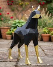 Contemporary Standing Doberman
