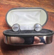 Hugo Boss mens cufflinks round