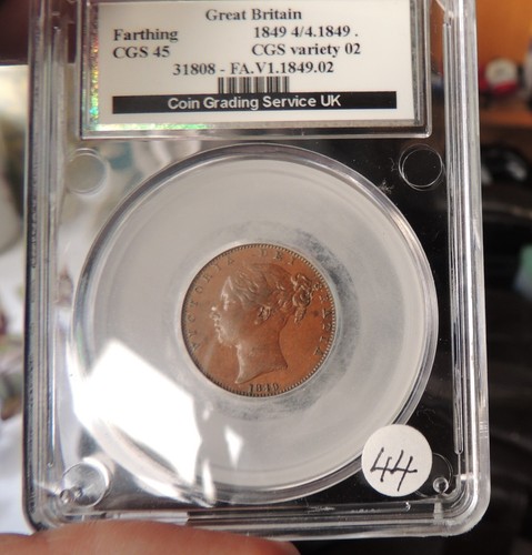 1849 victoria farthing 4 - victoria, 4/4