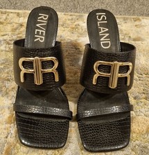 Ladies Leather River Island Shoes Size 5