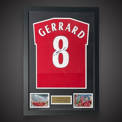 Steven gerrard hand signed and - hand,