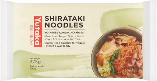 White shirataki noodles - white, 375