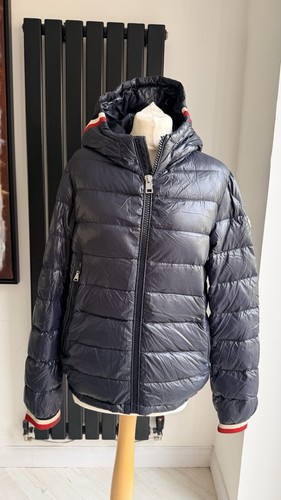 Moncler boys navy hooded - moncler, down