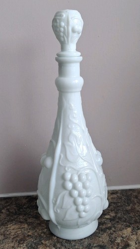 Empoli glass decanter mid - empoli,