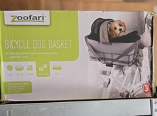 Zoofari Dog Bicycle Basket