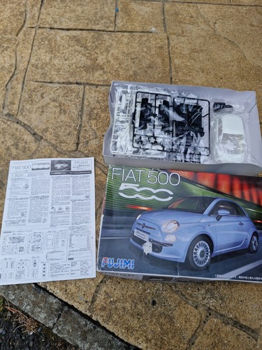 Scale fujimi fiat 500 car - 1:24,