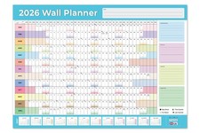 2026 wall planner a3 - 2026, a2