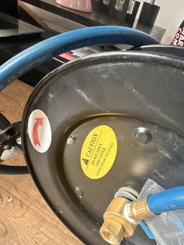 Air hose reel - air, line