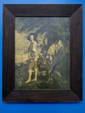 Antique Print "Charles I at