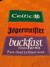 Beer Bar Towels 3 Cotton Mats