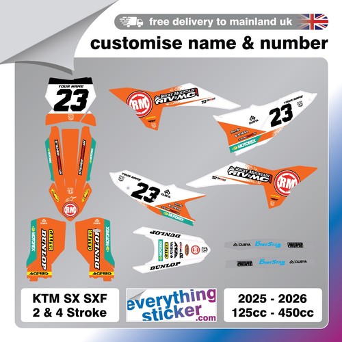 Custom ktm graphics - custom,