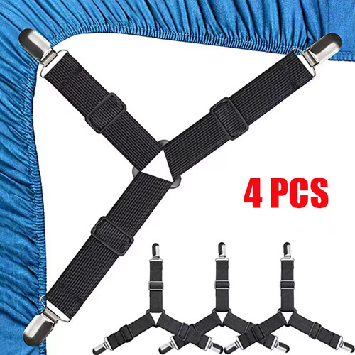 Bed sheet fastener straps - bed,