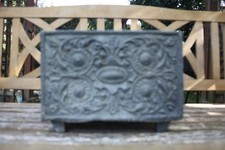 Architectural ,Antique, Garden Lead Square Planter.