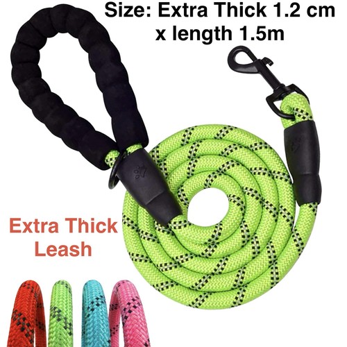 Strong reflective dog lead - reflective,