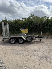 Brian James Plant Digger Excavator Trailer 2700kg. Ifor Williams 9ft X 4ft