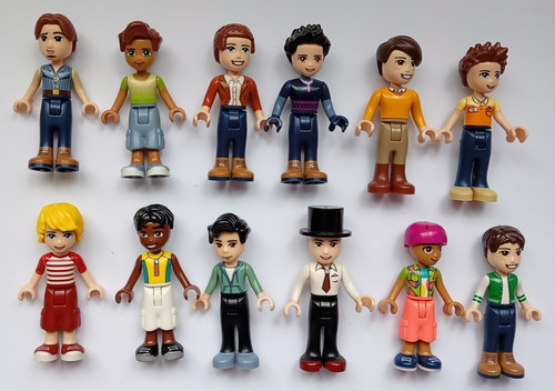 Lego friends minifigures - lego,