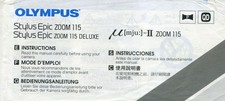 Olympus stylus epic zoom 115 - stylus,