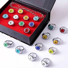 10pcs akatsuki rings - 10pcs,