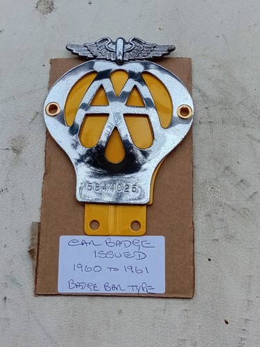 Vintage car badge a - car,