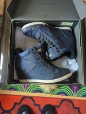 G Star Raw High Top High Heeled Denim Shoes. Women's Size 9, EUC!!