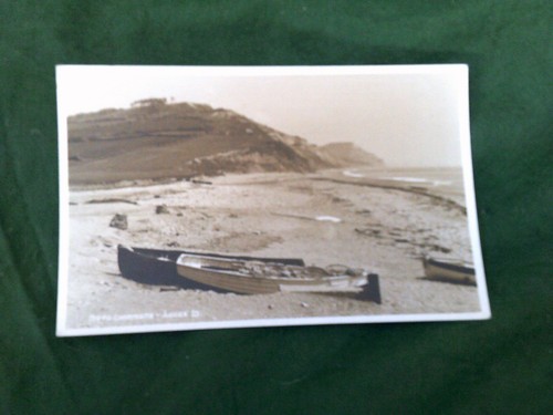 Charmouth dorset beach scene - charmouth,