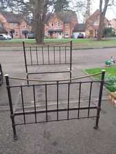 Victorian Cast Iron Single Bed