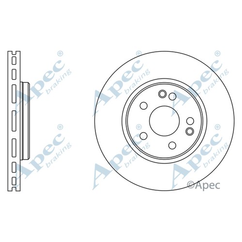 Brake discs vented - brake,