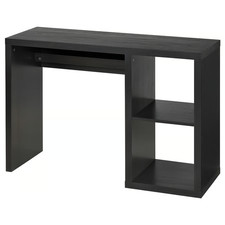 IKEA KALLAX Desk Black 111x39