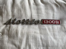 Vintage Morris Minor 1300 MK III Metal Car Badge