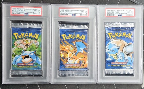 Full pokémon base set 1st - 3,