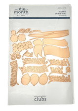 Spellbinders Club Large Die of