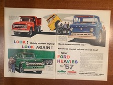 Magazine Ad* - 1957 - Ford