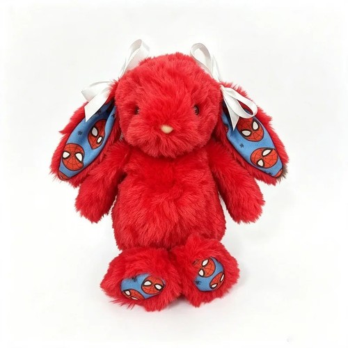 Red spider bunny - red,