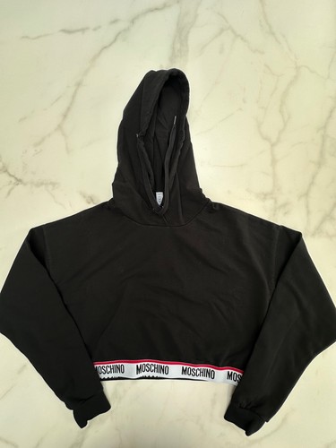 Moschino cropped hooded