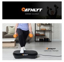 Athlyt Vibration Plate Exercise Machine with Resistance Bands for Home Gym VG