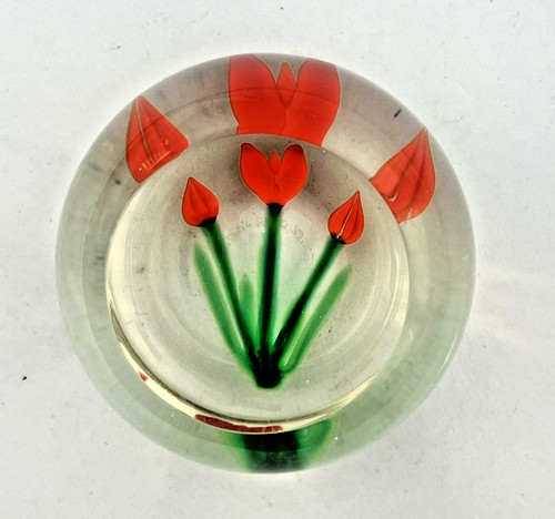 Selkirk red tulips glass - selkirk,
