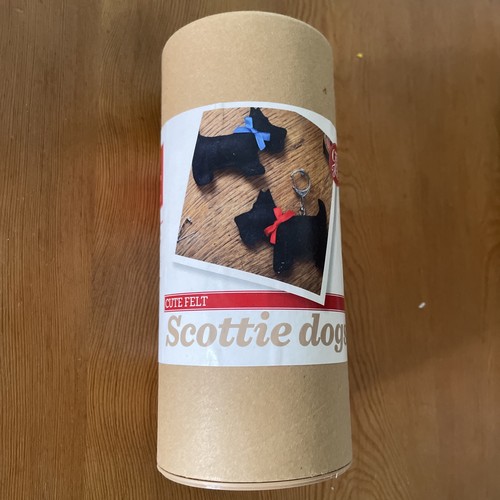 Cute felt scottie dogs - cute,