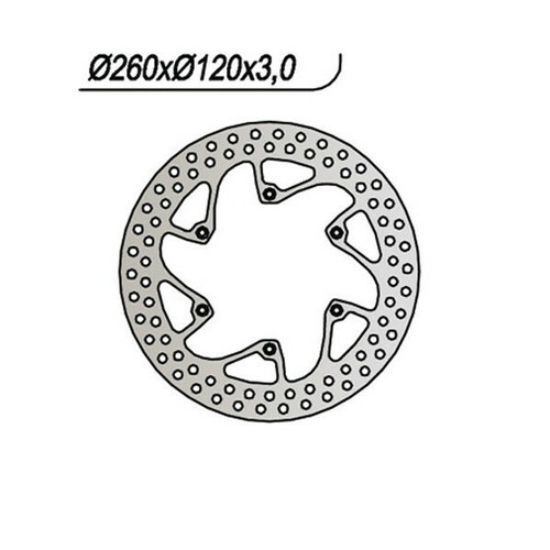 Front brake disc 755 - front,
