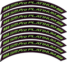 SM Pro Platinum Wheel Sticker