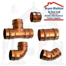 10mm Solder Ring Copper Yorkshire Plumbing Pipe Fittings Pre Soldered Microbore