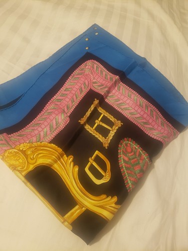 Hermes square scarf - scarf,, blue