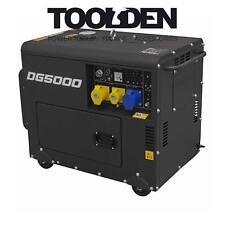 Sealey DG5000 Diesel Generator - 4-Stroke Engine 5000W 110/230V